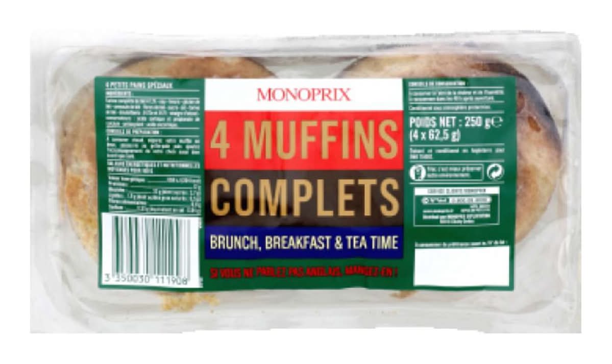 Monoprix - Muffins complets (4)