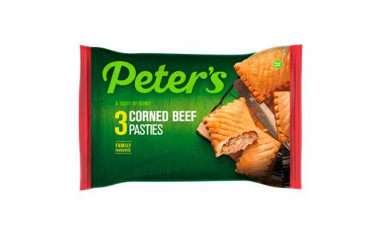 Peter's 3 Corned Beef Pasties