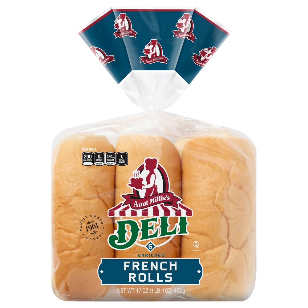 Aunt Millie's French Rolls