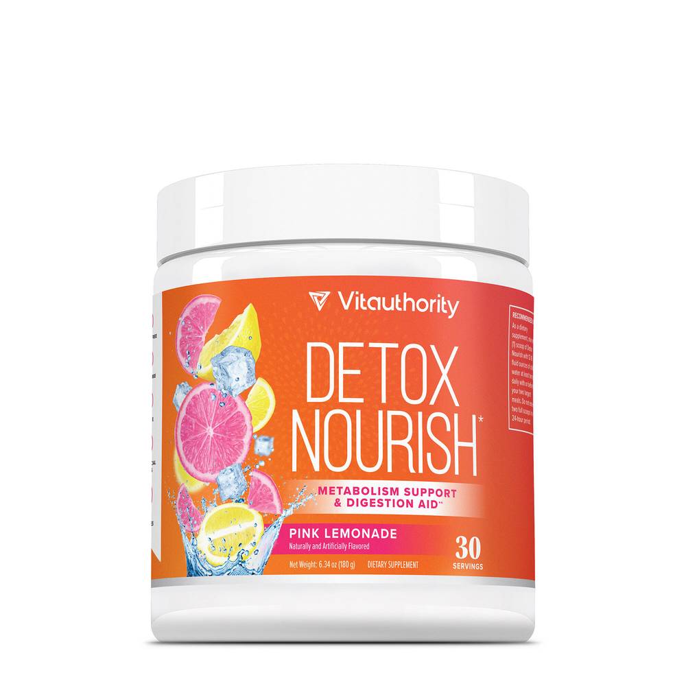 Detox Nourish* - Pink Lemonade - 6.34 oz. (30 Servings)