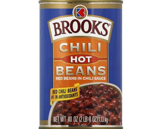 Brooks · Hot Chili Beans (40 oz)