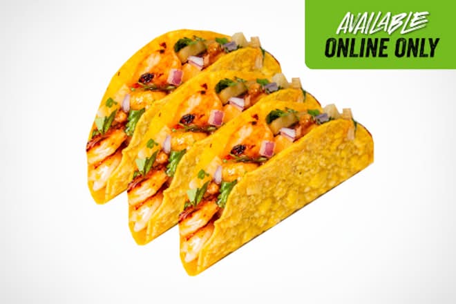 SWEET CHILI SHRIMP TACOS