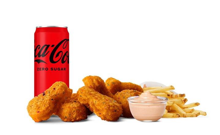 Red Hot Chicken Nuggets-mål 6 bitar