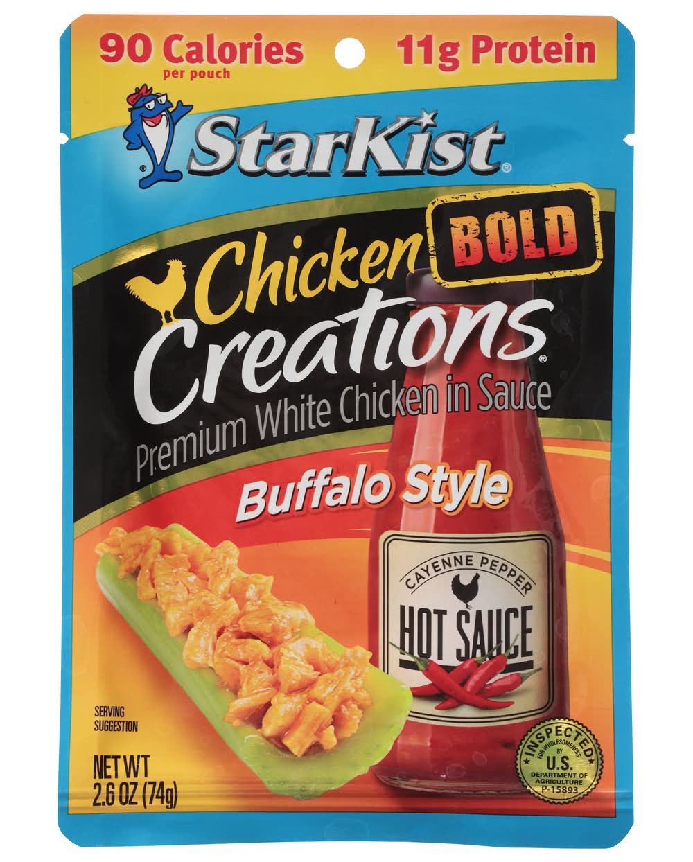 StarKist Chicken Bold Creations Premium White Chicken in Sauce (2.6 oz)