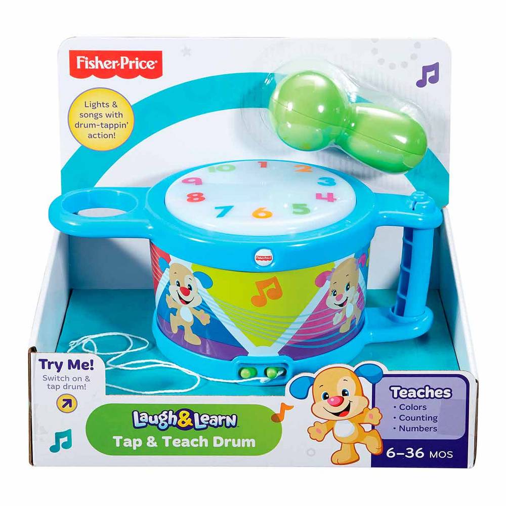 Fisher-price tambor canta conmigo