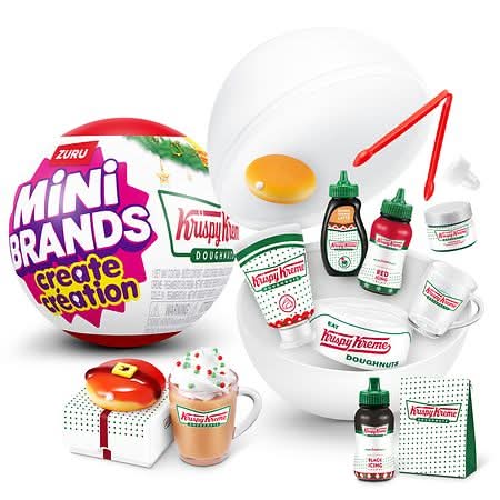 Mini Brands Create Krispy Kreme Holiday Series 1 Capsule Crafts