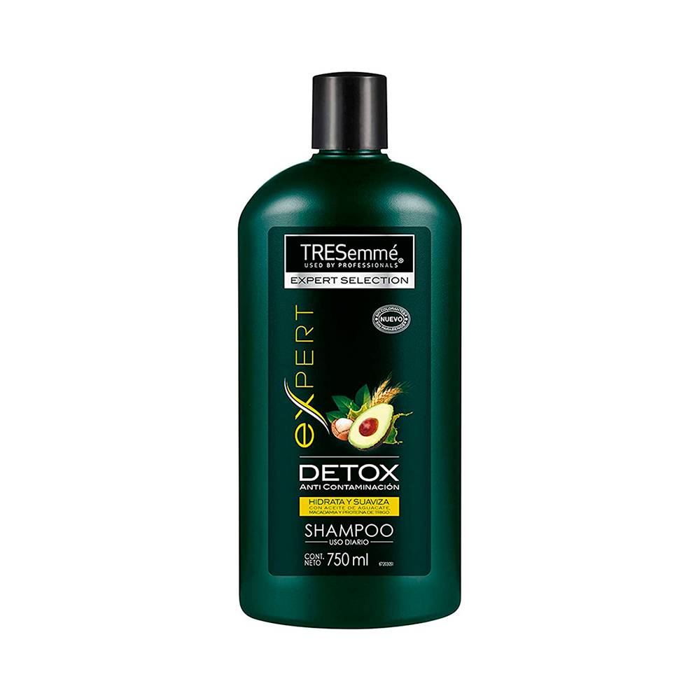 Tresemmé shampoo detox hidratación (botella 715 ml)