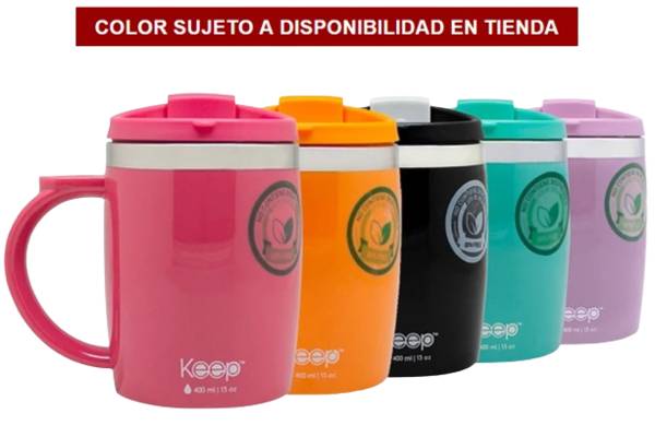 Mug Termo Colores 400ml Keep