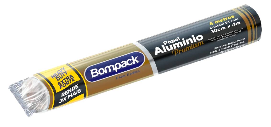 Bompack · Papel alumínio premium