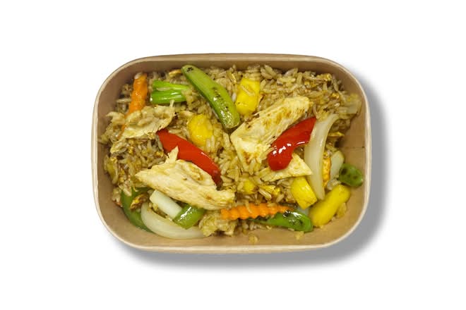 Pineapple Fried Rice ..