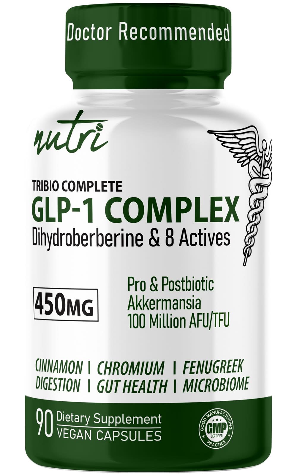 nutri glp-1 gut Nutri Glp-1 Complex With Dihydroberberine Capsules 450mg (90 ct)