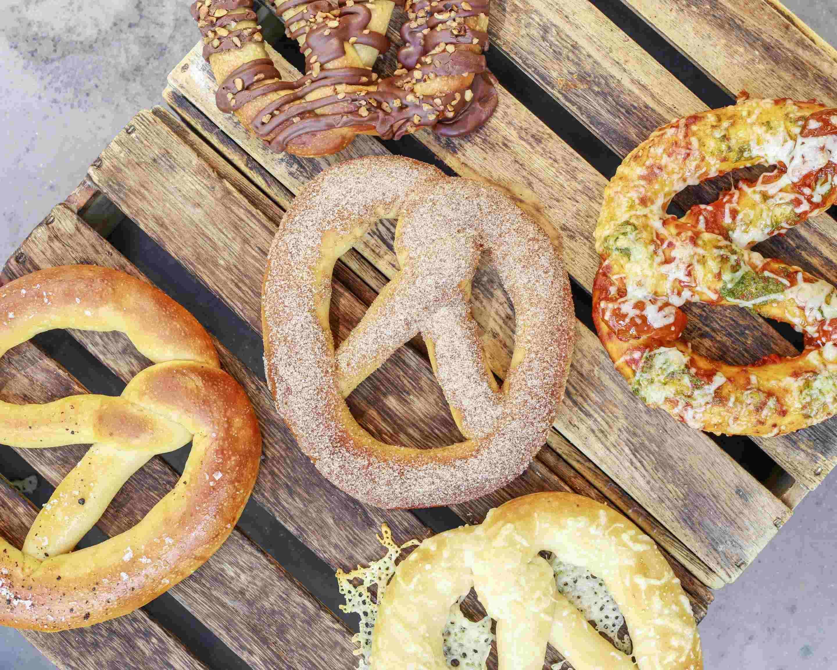 Knot Pretzels & Cinnamon Bun Menu Takeaway in London Delivery menu