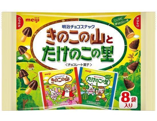 明治 きのこたけのこ 袋 (92g)