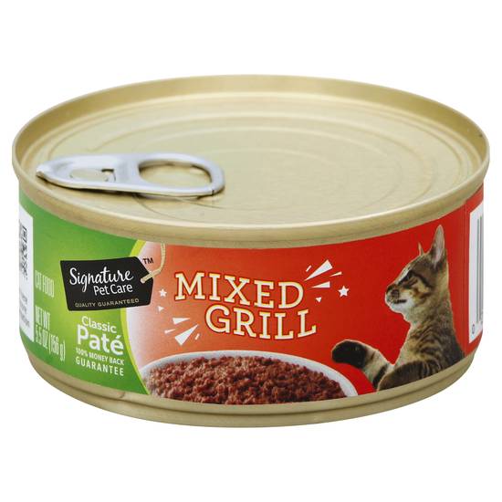 Signature Pet Care Mixed Grill Pate Cat Food (5.5 oz)