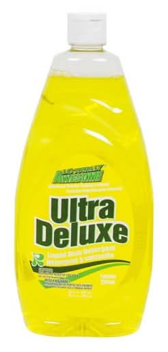 LA's Totally Awesome Ultra Deluxe Dish Liquid Detergent Lemon Citron (30 fl oz)