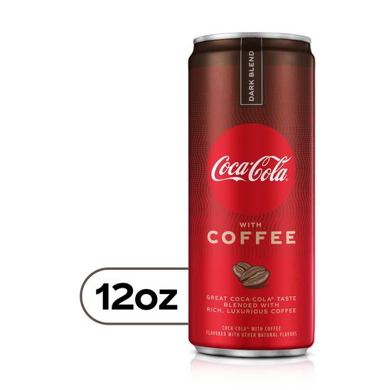 Coca-Cola with Coffee Dark Blend Can (12 oz)