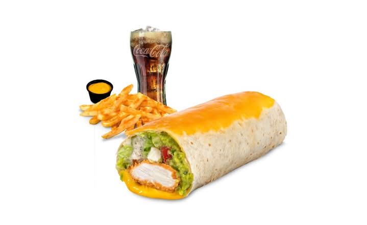 Menú Burrito Deluxe Cheese