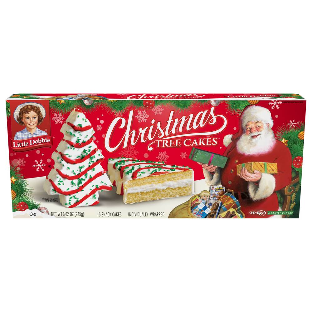 Little Debbie Christmas Tree Snack Cakes (5 ct) (8.62 oz)