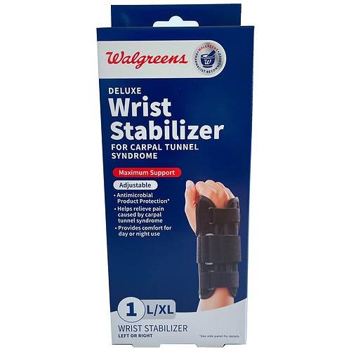 Walgreens Deluxe Wrist Stabilizer, L/XL - 1.0 ea