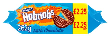 McVitie's Hobnobs the Oaty One Milk Chocolate Biscuits (262g)