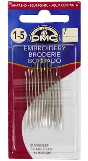 DMC Embroidery Needles (12 ct)