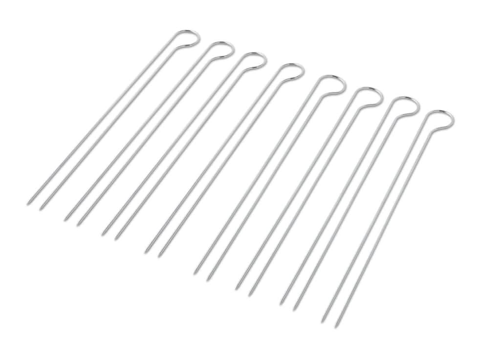Weber 8 -Pack Plated steel Kebab holder