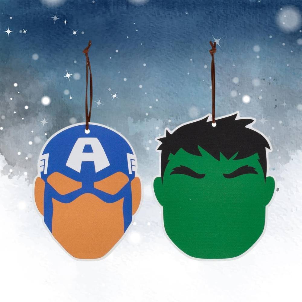 Marvel · Colgantes capitán américa y hulk (2 un)