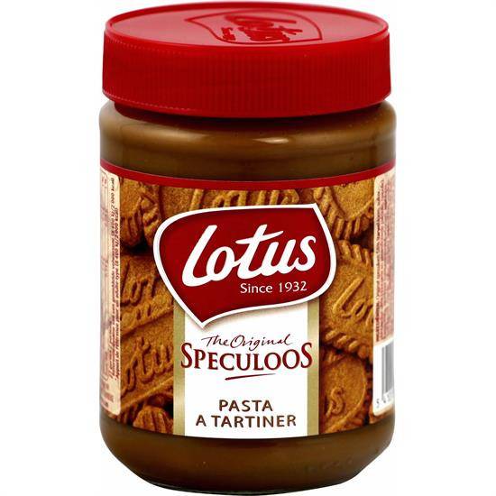 Pâte à tartiner spéculoos LOTUS - le pot de 400 g