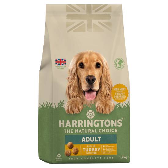 Harringtons Adult Rich in Turkey With Veg Dog Food