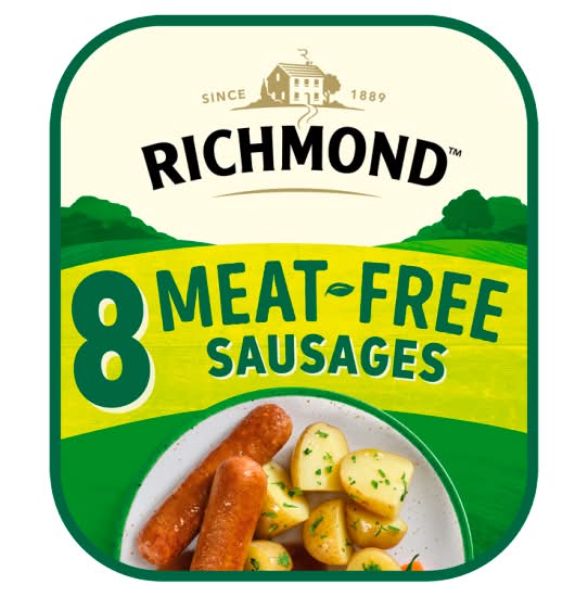 Richmond Meat Free Tasty Sausages (8 pack)