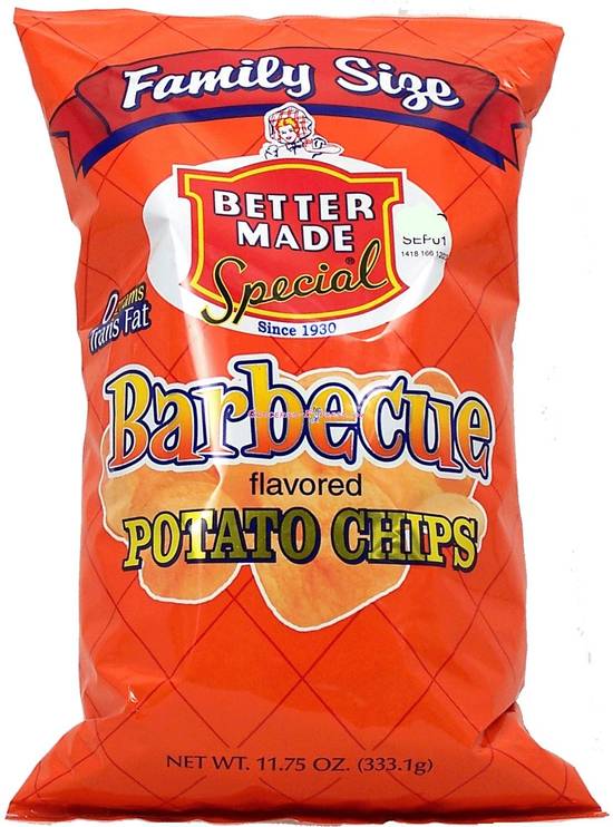 Better Made Barbecue Flavored Potato Chips Family Size