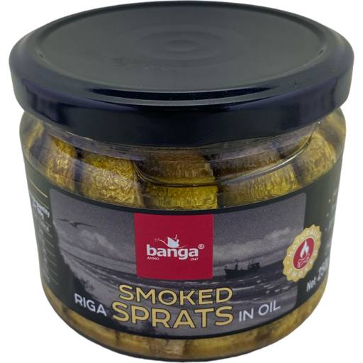 Banga Smoked Baltic Sprats in Oil (250g)
