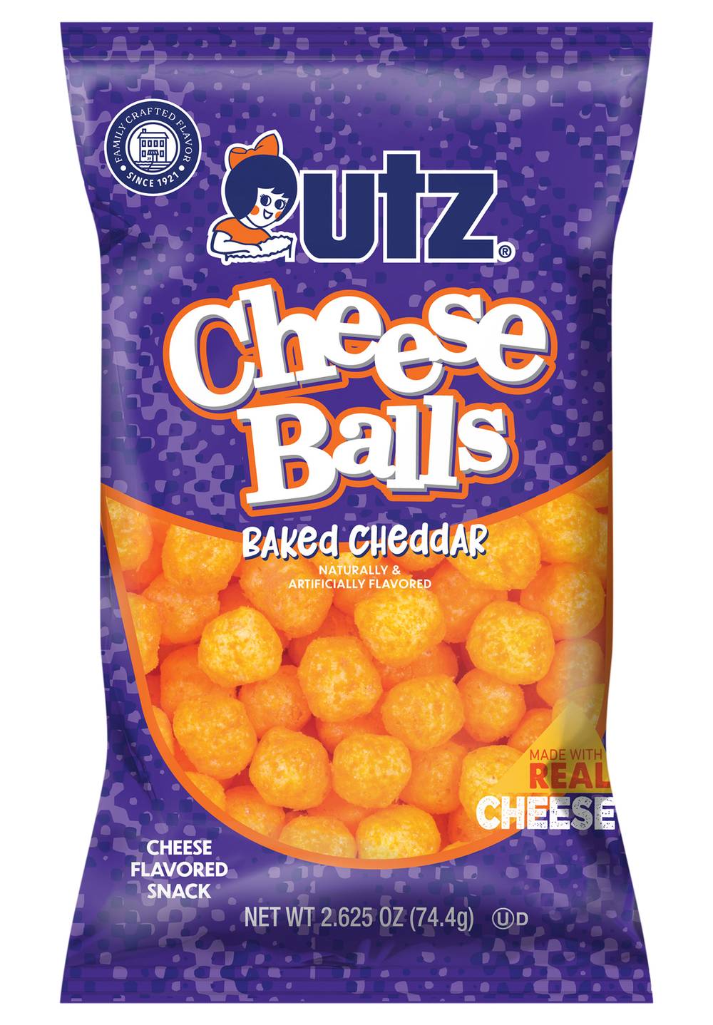 Utz's Cheddar Cheese Balls (2.62 oz)