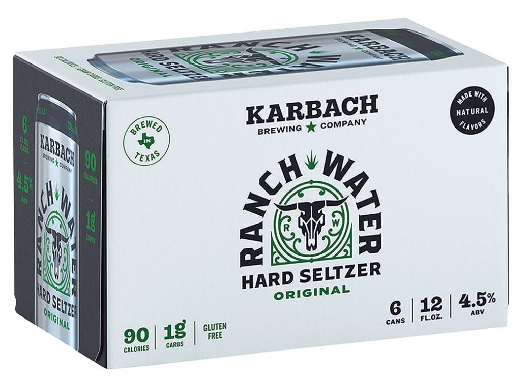 Karbach Brewing Co. Ranch Water Original Hard Seltzer (6 x 12 fl oz)
