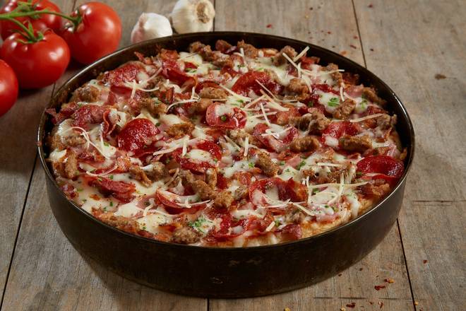Gourmet Five Meat Pizza - Shareable