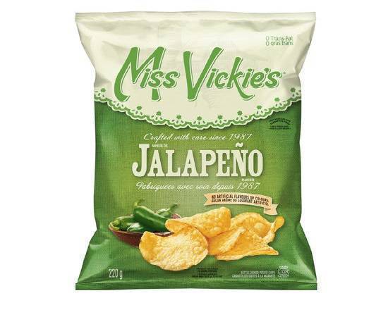 Miss Vickie's Jalapeno Chips 220g (small Bag)