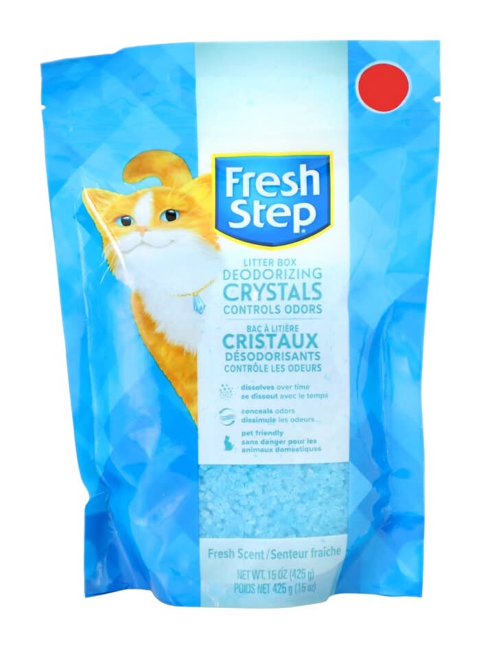 Fresh Step Cat Litter Crystals, Fresh (15 oz)