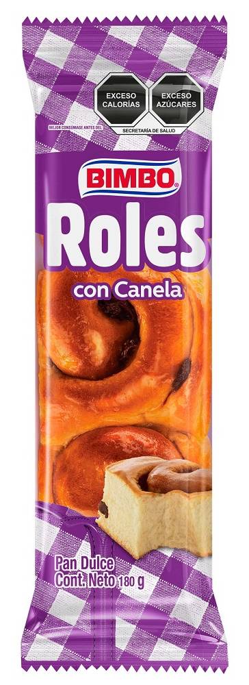 Bimbo · Roles con canela (180 g)