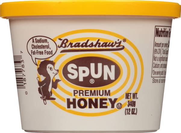 Bradshaw's Spun Premium Honey