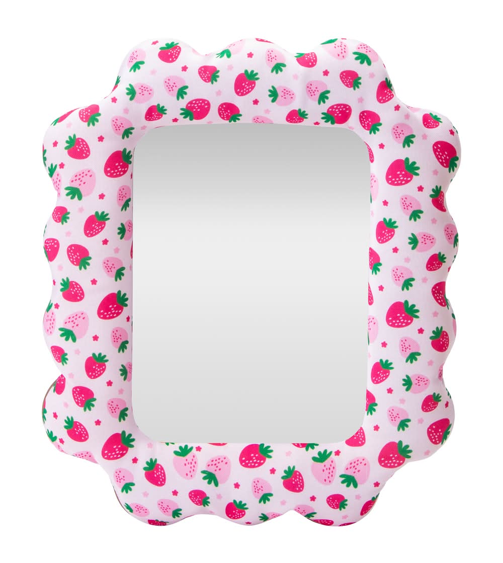 Cerra Fabric Mirror Strawberry
