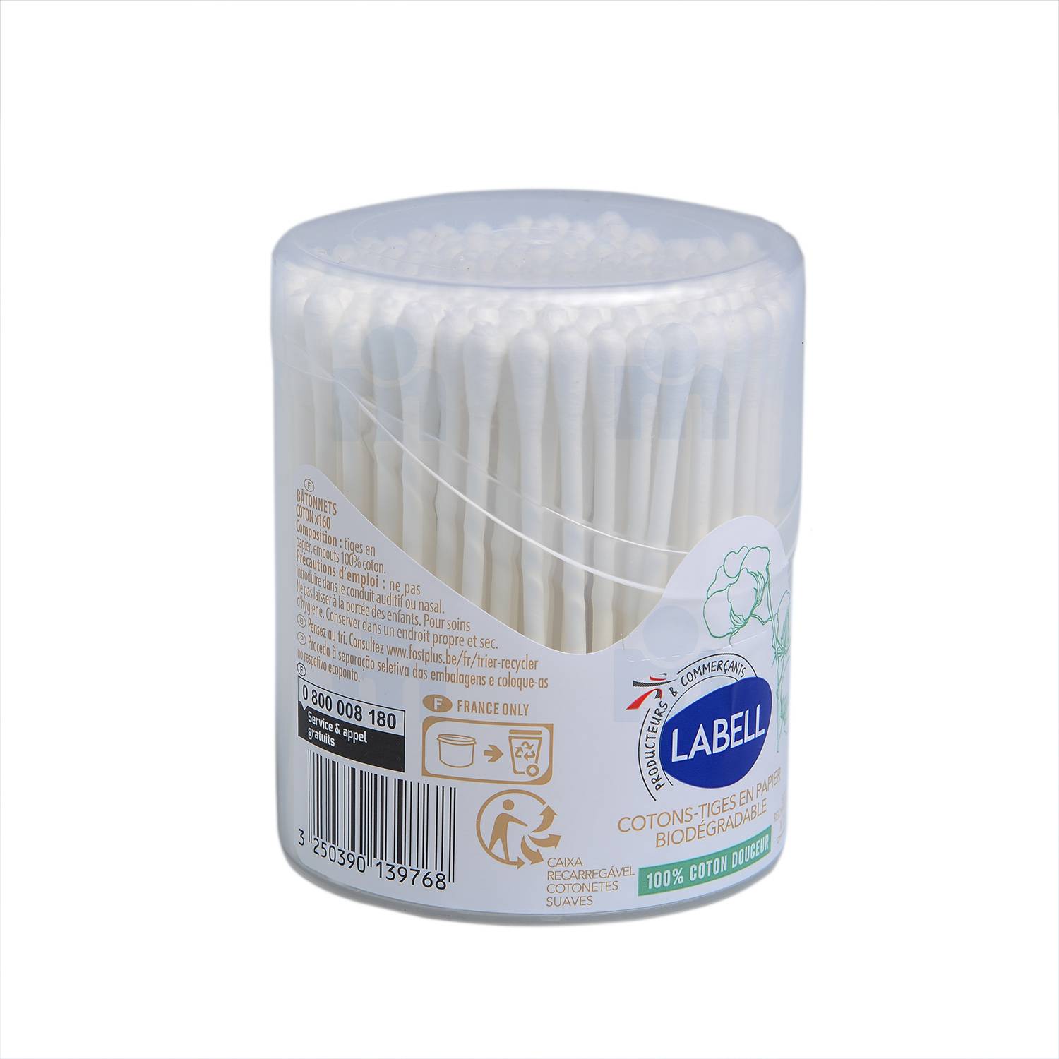 Coton tiges Labell