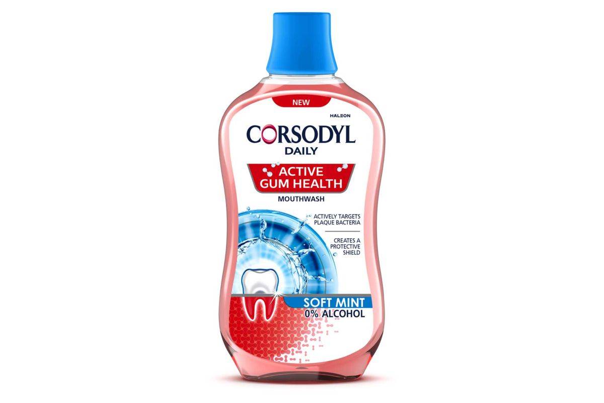 Corsodyl Active Gum Health, Daily Mouthwash, 500 ml