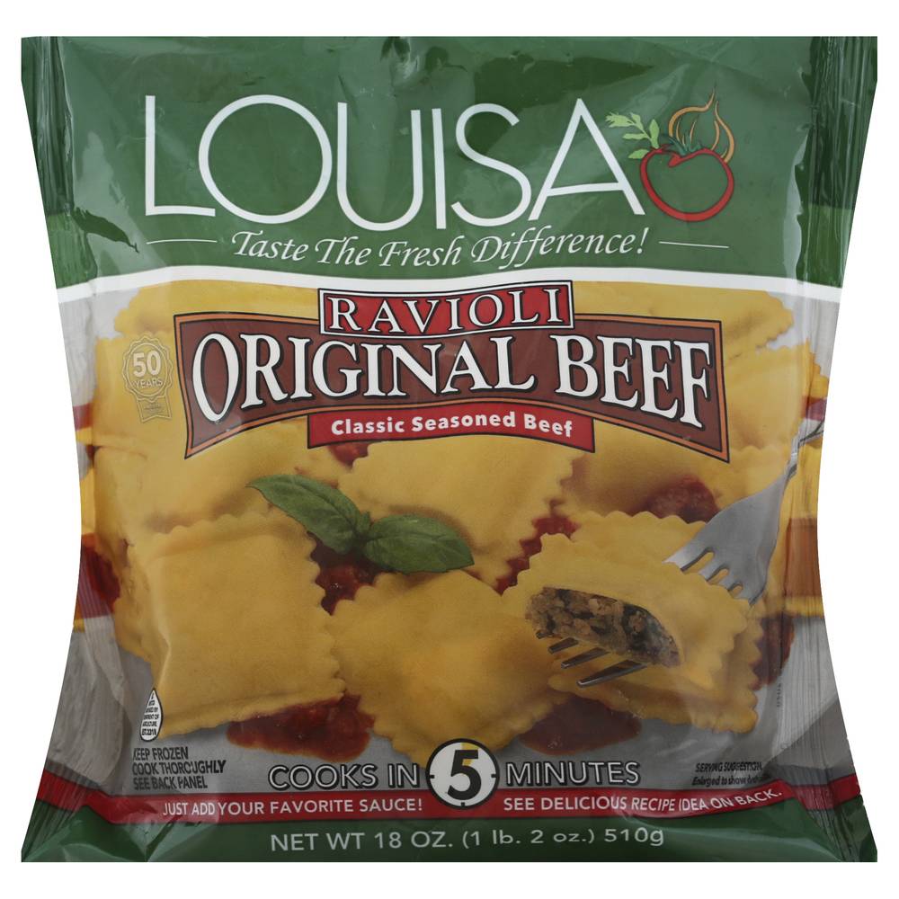 Louisa Original Beef Ravioli (1.12 lbs)