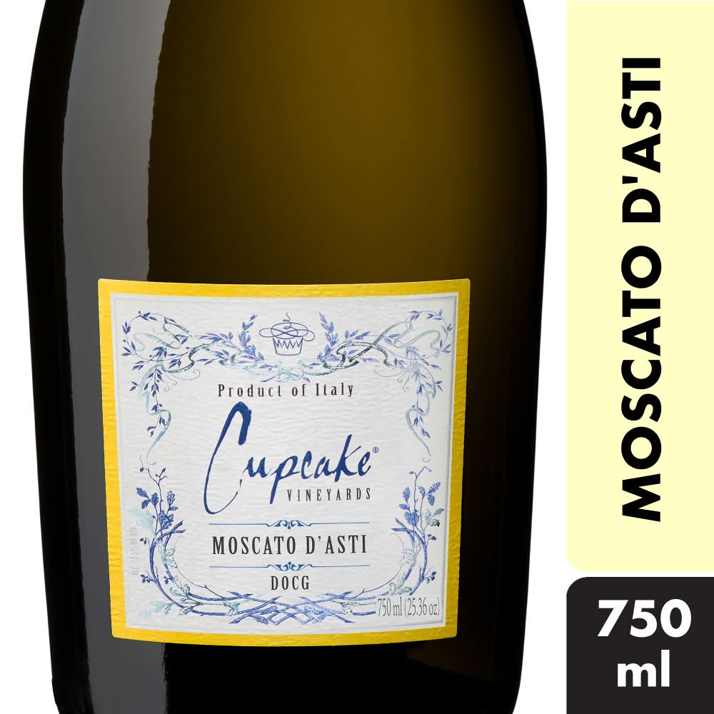 Cupcake Vineyards Moscato D'asti Wine (25.36 fl oz)