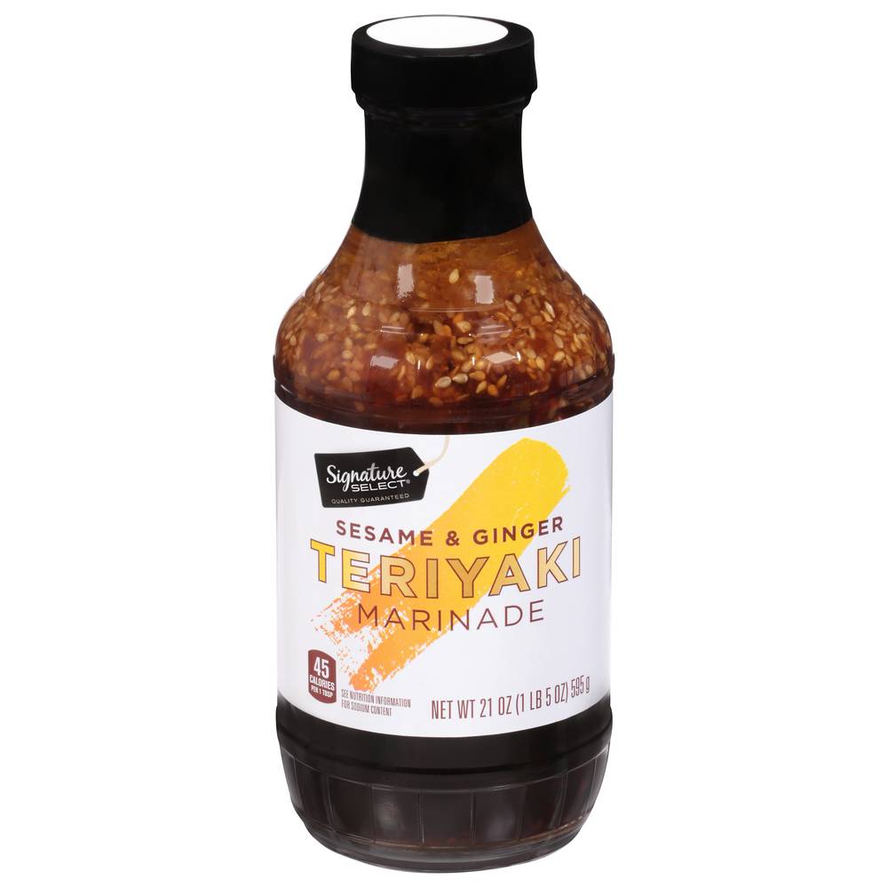 Signature Select Sesame & Ginger Teriyaki Marinade (21 oz)