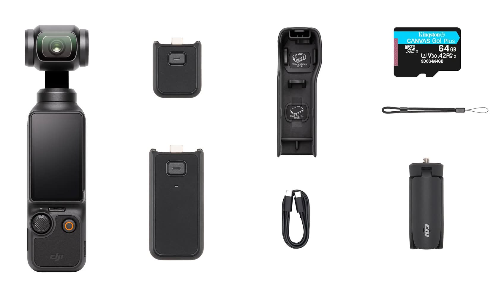 Ensemble Dji Osmo Pocket 3 Caméra D'Action / Dji Osmo Pocket 3 Action Camera Bundle