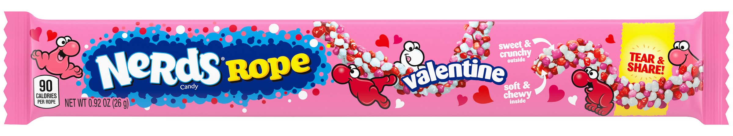 Valentine Nerds® Rope 0.92oz
