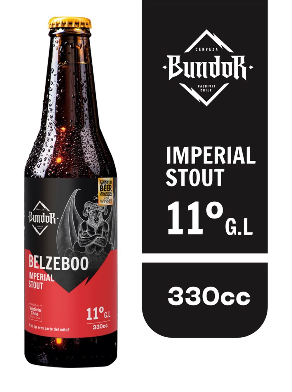 Bundor · Cerveza belzeboo (330 ml)
