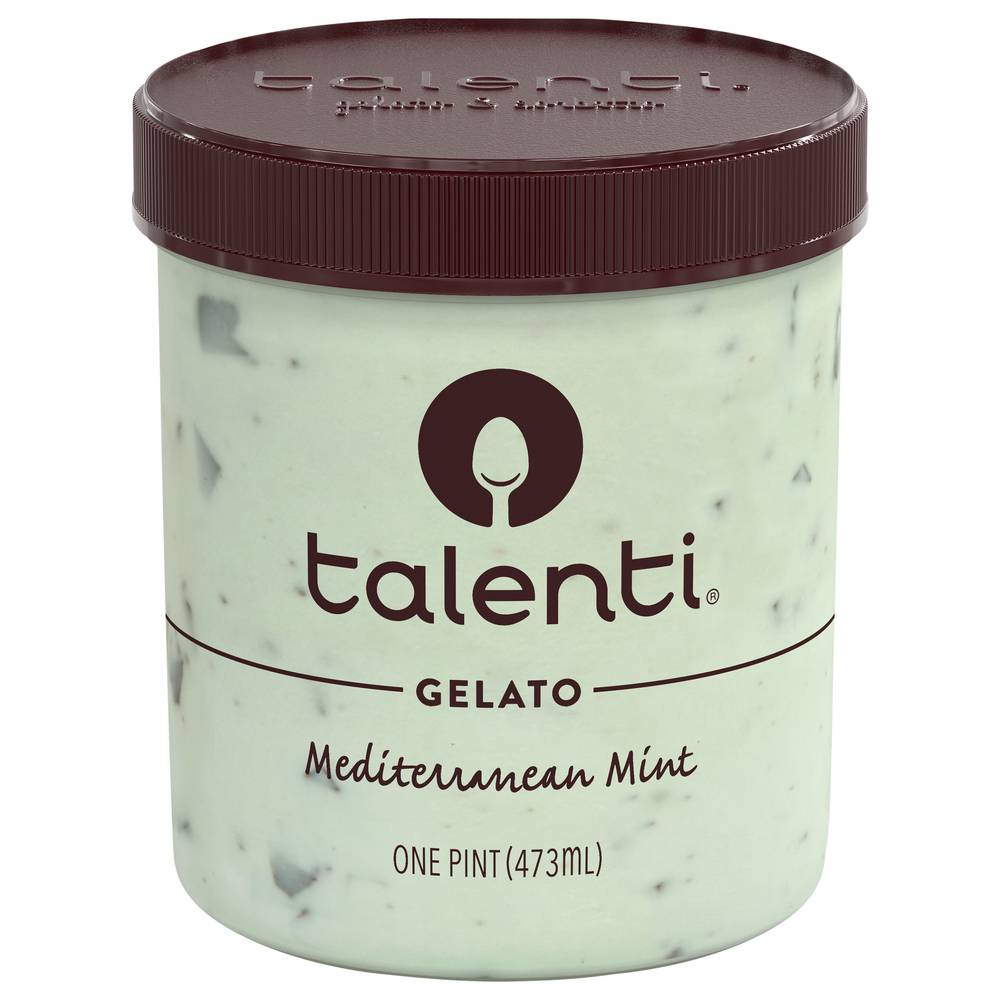 Talenti Gelato (mediterranean mint )