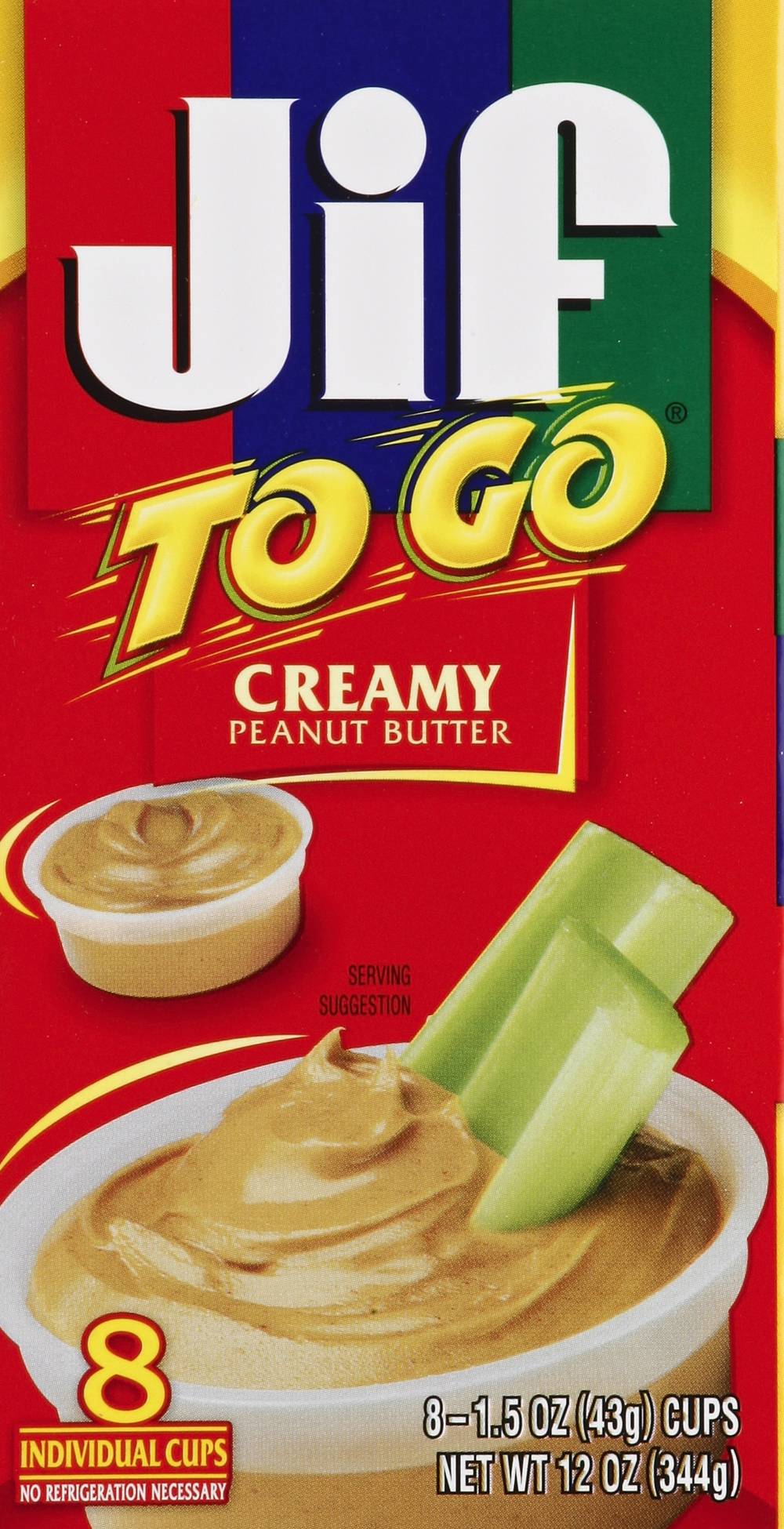 Jif To Go Creamy Peanut Butter (12 oz)